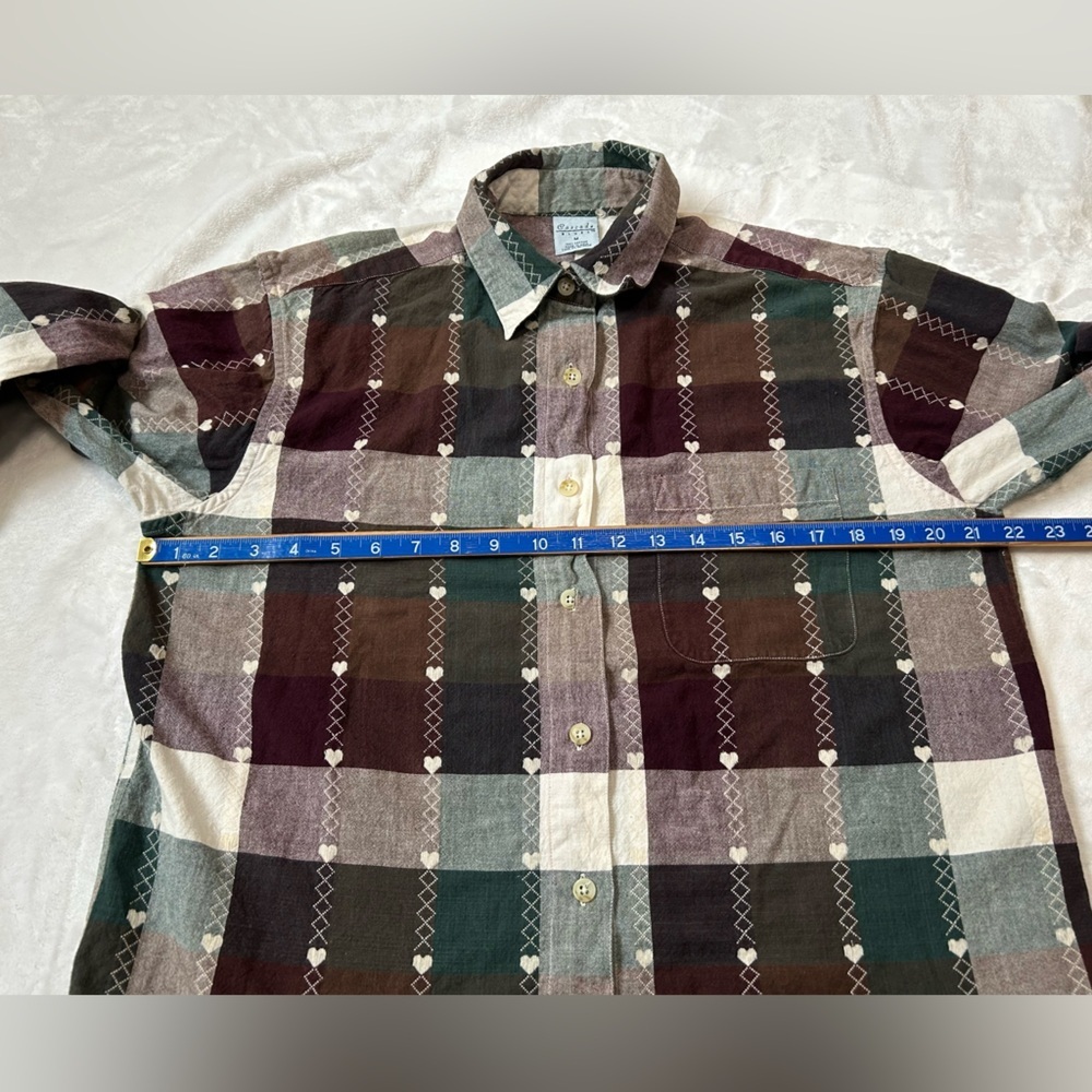 Cascade Blues Patterned Button-Up Shirt - Picture 6 of 7
